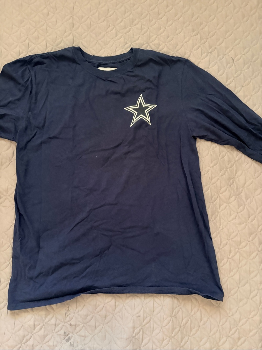 NFL Apparel Dallas Cowboys Men’s Long Sleeve Tee – Size L